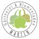Logo mit drei stilisierten Paprikas; Text: Gärtnerei & Blumenladen Martin.
