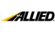 Logo of Allied with bold letters and an orange and black arrow motif.