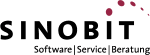 Logo von SINOBIT mit den Wörtern "Software", "Service" und "Beratung" darunter.