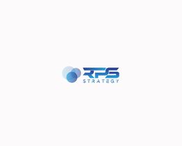 Logo con lettere blu "RFS Strategy" su sfondo bianco.