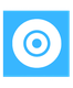 White target logo on blue background with text "SEO DALLAS TX" above and slogan below.