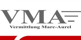 Logo mit den Buchstaben VMA und dem Text "Vermittlung Marc-Aurel" auf weißem Hintergrund.