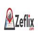 Logo that says "Zeflix.com" with a map and bar chart icon.