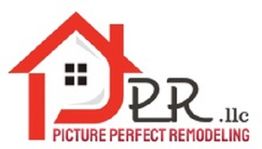 Logo for Picture Perfect Remodeling with a red house outline and black text "PPR llc".