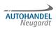 Logo mit Text: "AUTOHANDEL Neugardt" und einer geschwungenen grauen Linie darüber.