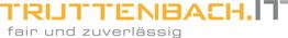 Logo mit Text: "TRUTTENBACH.IT fair und zuverlässig", in orange und grau.