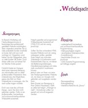 Webdesign - Dienstleistungsübersicht