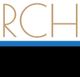 Stylized letters "RCH" above a blue line on a white background.