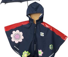 Kinder Regenkombination \"Blume\"
