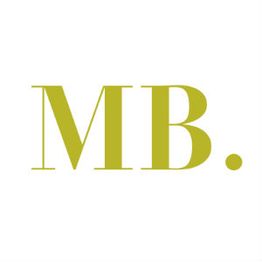Bold green "MB." letters on a white background.