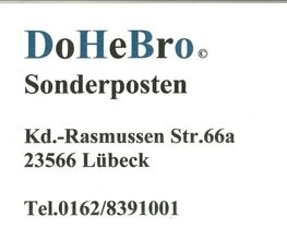 DoHeBro Rest&Sonderposten Logo