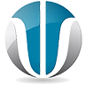 Logo sferico con elementi blu e grigi che formano una 'W' centrale stilizzata.