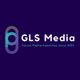 Logo von GLS Media mit Schriftzug "Social Media Expertise since 2015" auf dunklem Hintergrund.