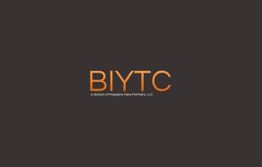 Text "BIYTC" on dark background, with small text below: "a division of Happens Here Partners, LLC".