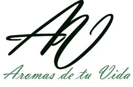Texto cursivo: "Aromas de tu Vida".