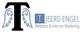 Logo met vleugels en de tekst: "Tjeerd Engel Websites & Internet Marketing".