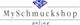 Logo mit blauem Diamant und dem Text "MySchmuckshop online".