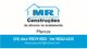 Cartão da MR Construções com contatos e email para Marcos.