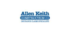 Logo reading: "Allen Keith Construction Co. Insurance Claims Specialists" in blue text.