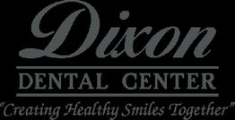 Logo of Dixon Dental Center with the slogan, "Creating Healthy Smiles Together."