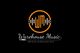 Logo von Warehouse Music: Orange-Kreiselemente und Stilisiertes W. Text: "Warehouse Music Weddingbuddies".