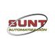 Logo de "Sunt Automatización" con texto rojo y verde, rodeado por un óvalo de dos tonos.