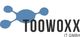 Logo von Toowoxx IT GmbH mit blauer Molekülgrafik.