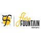 Logo of Flora Fountain digital agency with stylized "F" and yellow accents.