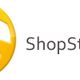 Gelbes, rundes Logo mit "S", neben dem der Schriftzug "ShopStrategen" steht.