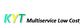 Logo de "KYT Multiservice Low Cost" en colores verde, amarillo y negro.