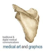 medical art and graphics Logo