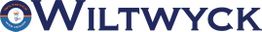 Logo of Wiltwyck with a blue and orange emblem on the left side.