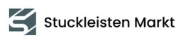 Logo mit stilisiertem "S" und Text "Stuckleisten Markt".