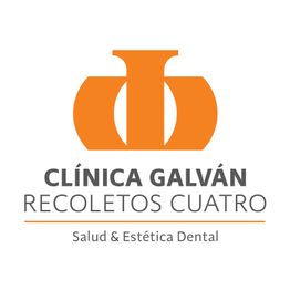 Logotipo de Clínica Galván Recoletos Cuatro, con texto "Salud & Estética Dental".