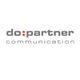 Logo mit Text "do:partner communication" auf weißem Hintergrund.