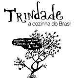Logo do Trindade: "a cozinha do Brasil", com desenho de árvore estilizada.