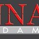 Logo con scritta "Cennamo Arredamenti" in rosso e grigio su sfondo grigio scuro.