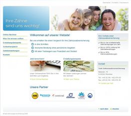 Familienfoto und Infos zur Zahnzusatzversicherung. Optionen: Online-Rechner, Erstattungsbeispiele.