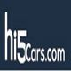 Logo of hi5Cars.com in white text on a dark blue background.