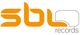 Logo von "sbl records" in orange und schwarz auf weißem Hintergrund.