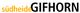 Text: "südheide GIFHORN" in orange und schwarz auf weißem Hintergrund.