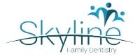 Skyline Family Dentistry logo with abstract figures above the text.
