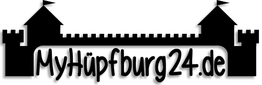 Schwarze Silhouette von sechs Personen, die von fern in einer Reihe gehen.