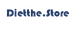Blue text logo reading "Dietthe.Store" on a transparent background.