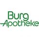 Text in grün: "Burg Apotheke".