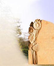 Grabstein aus Elbsandstein