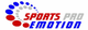 Logo mit blau-roten Kreisen und dem Text "SPORTS PRO EMOTION".