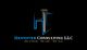 Logo of Hennster Consulting LLC with a stylized "HC" and crown, on a black background.