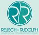 Logo von Reusch & Rudolph, Gemeinschaftspraxis für Physiotherapie, mit stilisiertem "RR".