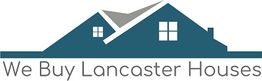 Logo depicting a house with text: "We Buy Lancaster Houses."